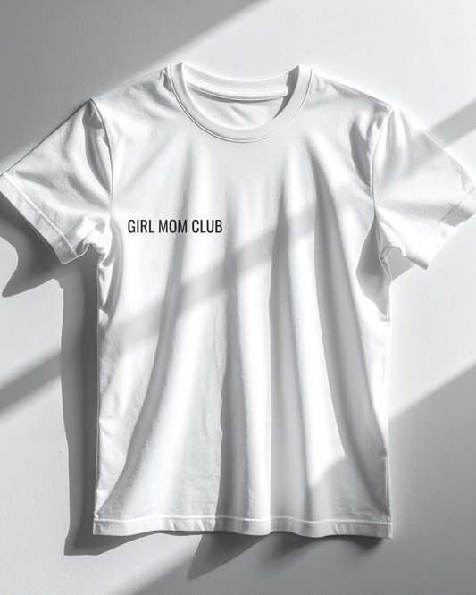 Тениска GIRL MOM CLUB